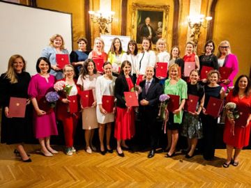 Foto von der Abschlussveranstaltung am 19. Juni 2024